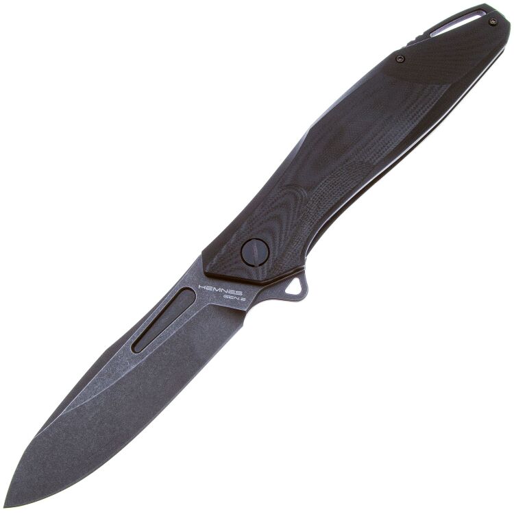 Нож Mr.Blade Hemnes Gen.2 blackwash D2 Black G10 | Магазин ножей Forest-Home