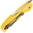Нож Spyderco Native 5 Salt Serrated сталь MagnaCut рукоять Yellow FRN (C41SYL5)