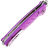 Нож Mcusta Fusion Bushi Sword сталь VG-10/Damascus рукоять Purple Aluminium (MC-0162D)