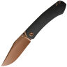 Нож Vosteed Vallhund copper dune сталь 154CM рукоять Black Titanium
