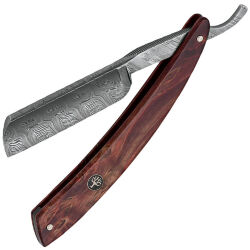 Опасная бритва Boker 6/8" Damascus рукоять Curly Birch (140610DAM)