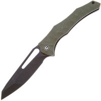 Нож CIVIVI Spiny Dogfish blackwash сталь 14C28N рукоять OD Green G10 (C22006-3)