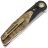 Нож Bestech Ascot satin сталь 14C28N рукоять CF/Lightburl Wood (BG19D)