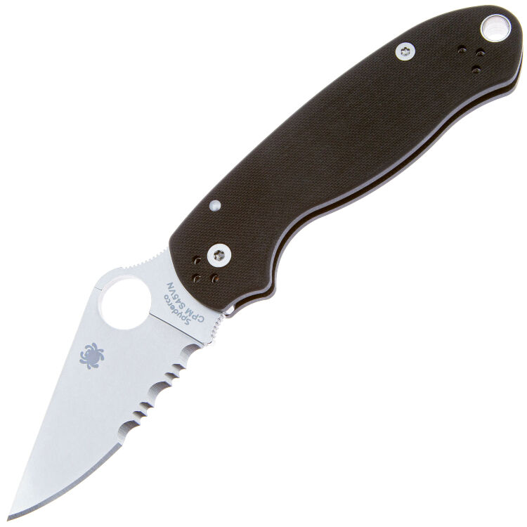 Нож Spyderco Para 3 PS сталь S45VN рукоять Black G10 (C223GPS)