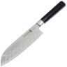 Нож кухонный TuoTown FT-series Сантоку 180 сталь VG-10/Damascus рукоять Black G10