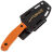 Нож Kizlyar Supreme Asket stonewash сталь AUS-10Co рукоять Orange G10