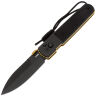 Нож CJRB Locust PVD сталь AR-RPM9 рукоять Black Steel/Gold G10 (J1951-BG)