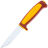 Нож Mora Basic 511 LE 2023 Yellow/Dala Red сталь Carbon Steel рукоять Polypropylene (14146)