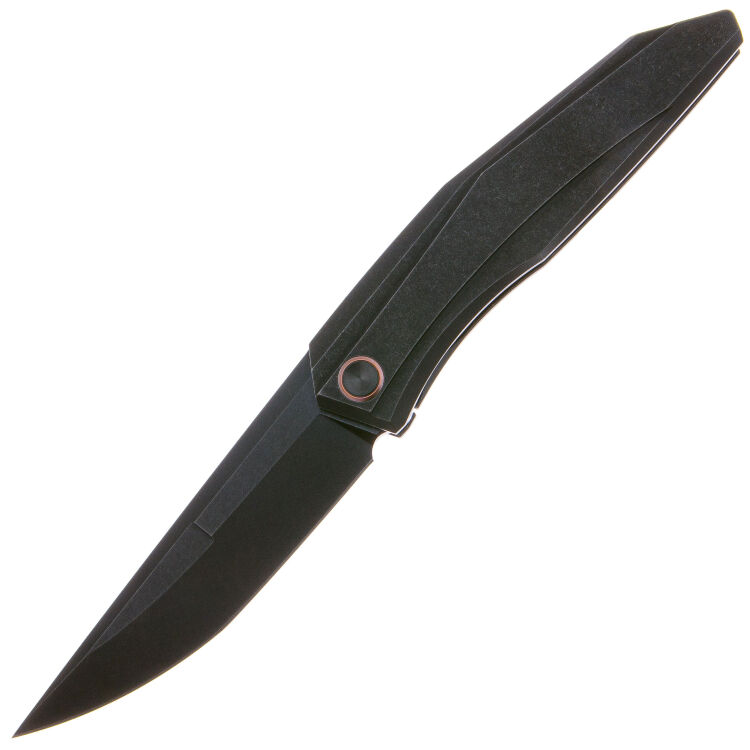 Нож WE Knife Cybernetic blackwash сталь CPM-20CV рукоять Black Ti (WE22033-1)