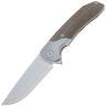 Нож Maxace Goliath cталь SLD-Magic рукоять Brown Micarta/Gray Ti