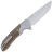 Нож Maxace Goliath cталь SLD-Magic рукоять Brown Micarta/Gray Ti