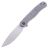 Нож WE Knife Seer сталь CPM-20CV рукоять Gray Ti (WE20015-3)