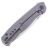 Нож WE Knife Seer сталь CPM-20CV рукоять Gray Ti (WE20015-3)