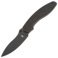 Нож Kizer Doberman black сталь S35VN рукоять Black Titanium
