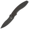 Нож Kizer Doberman black сталь S35VN рукоять Black Titanium