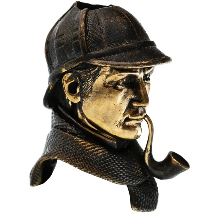 Бусина темлячная Шерлок латунь (Крымская бронза)