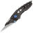 Нож Rike Knife Alien 1 сталь M390 рукоять Black Ti