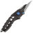 Нож Rike Knife Alien 1 сталь M390 рукоять Black Ti