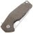 Нож FOX Suru satin сталь M390 рукоять Micarta/Gray Ti (FX-526 MIOD)