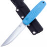 Нож Owl Knife North-S Slim сталь S90V рукоять микарта Джинс голубая