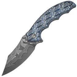 Нож CIVIVI Pentad сталь Damascus рукоять Blue/White Vortex Micarta (C24068-DS1)