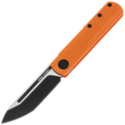 Нож Real Steel G-Tanto two-tone сталь Nitro-V рукоять Orange G10 (7801OB)