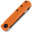 Нож Real Steel G-Tanto two-tone сталь Nitro-V рукоять Orange G10 (7801OB)