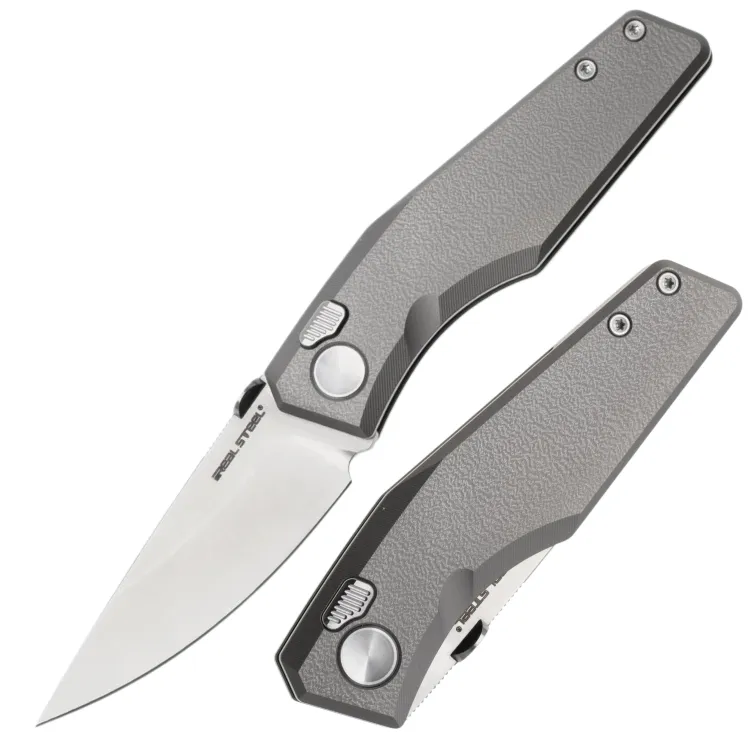 Нож Real Steel Spectrum Premium satin сталь Vanax рукоять Titanium (7141T1)
