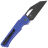 Нож Kansept Egress blackwash сталь 14C28N рукоять Blue G10
