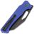 Нож Kansept Egress blackwash сталь 14C28N рукоять Blue G10