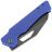 Нож Kansept Egress blackwash сталь 14C28N рукоять Blue G10