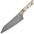 Нож кухонный Microtech 8" Chef Knife DLC сталь M390MK рукоять Bronze Ti/Ivory G10 (3000B-1DLCIVS)