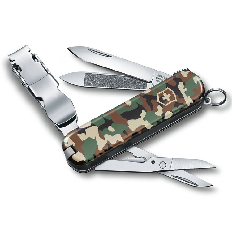 Нож-брелок Victorinox Nail Clip 580 Camo 65мм. (0.6463.94)
