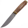 Нож 007К (120мм) сталь N690 рукоять латунь/орех (Пампуха И.Ю.)