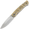 Нож NL Knives Frodo 2.0 Drop point сталь ZDI-Elmax рукоять Зуб Мамонта