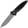 Нож Microtech SOCOM Elite T/E PS apocalyptic сталь M390 рукоять Black Aluminium (161-11AP)