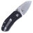 Нож Kizer Contrail Satin сталь 154CM рукоять Black G10
