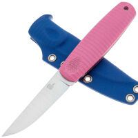Нож Owl Knife North-XS сталь JM390 рукоять светло-розовая G10