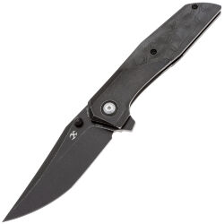 Нож Kansept Deadite blackwash сталь S35VN рукоять Blackwash Ti/Rose Carbon Fiber