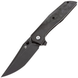 Нож Kansept Deadite blackwash сталь S35VN рукоять Blackwash Ti/Rose Carbon Fiber