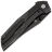 Нож Kansept Deadite blackwash сталь S35VN рукоять Blackwash Ti/Rose Carbon Fiber