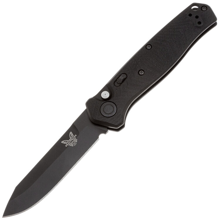 Нож Benchmade Mediator Black сталь CPM-S90V рукоять Black G10 (8551BK)