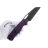 Нож Ironfly Syperfly black сталь 14C28N рукоять Purple G10