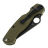 Нож Spyderco Paramilitary 2 Black сталь CPM-S90V рукоять OD Green G10 (C81GPODBK2)