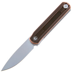 Нож CIVIVI Foldis beadblast сталь Nitro-V рукоять Rubbed Copper (C21044-1)