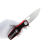 Нож Reptilian Тобол-02 сталь D2 рукоять Black/Red G10