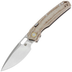 Нож Vosteed Psyop stonewash сталь Elmax рукоять Natural Norplex UltreX Micarta