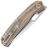 Нож Vosteed Psyop stonewash сталь Elmax рукоять Natural Norplex UltreX Micarta