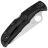 Нож Spyderco Pacific Salt 2 Serrated Satin сталь H2 рукоять Black FRN (C91SBK2)