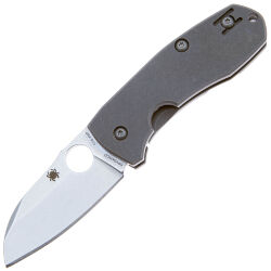 Нож Spyderco Techno 2 сталь CTS-XHP рукоять Titanium (C158TIP2)